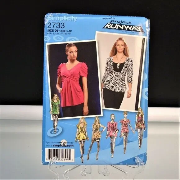 Simplicity 2733 Sewing Pattern - Picture 1 of 6